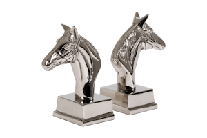 BOOTH, bookend, set of 2