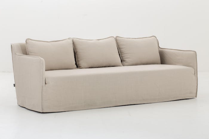 Pais de Ciudadania Rana De todos modos SANDRINE, sofa, 210cm, 3 cushions