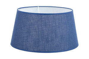LINDRO, lampshade, blue, cylinder, 35 cm