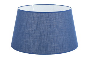 LINDRO, lampshade, blue, cylinder, 45 cm