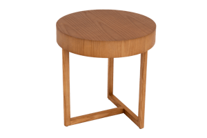 AMELIA, side table, wood, round