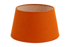 LINDRO, abat-jour, orange, cylindrique, 30 cm