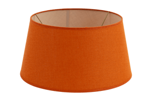 LINDRO, lampshade, orange, cylinder, 35 cm