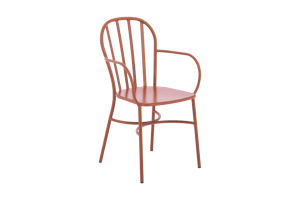 MARIAN, garden chair, terra cotta