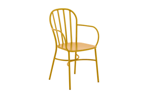 MARIAN, garden chair, ocher