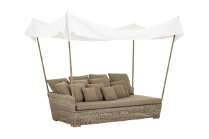 HILLS, sofa bed, with cushions