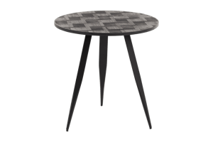 ROBYN, bistro table, reclaimed teak, round, 75 cm