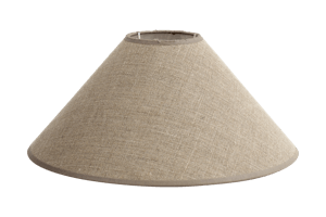 CIRCUM, lampshade, natural, conical, 30 cm