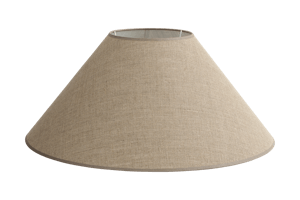 CIRCUM, lampshade, natural, conical, 55 cm