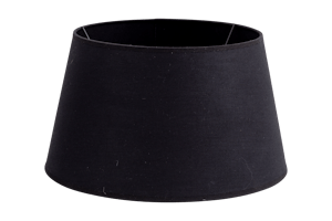 LINDRO, abat-jour, noir, cylindrique, 30 cm