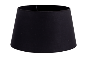 LINDRO, abat-jour, noir, cylindrique, 45 cm