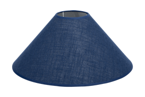 CIRCUM, lampshade, blue, conical, 30 cm
