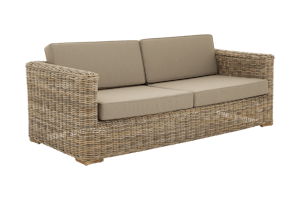 HILLS, garden sofa, with cushion, 2,5 seater