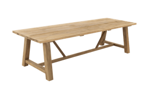 CLARCKE, table de jardin, rectangulaire
