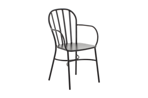 MARIAN, garden chair, black
